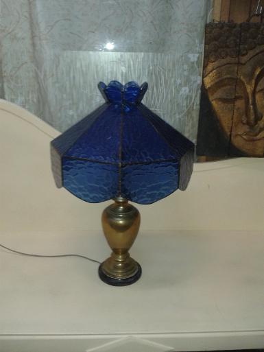 Table Lamp Code TBLAT001 material : Brass with stain glass Table Lamp Code TBLAT001 material : Brass with stain glass