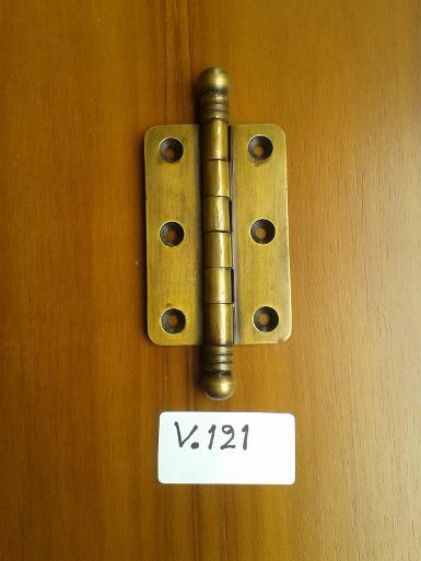 Brass hinge Code V.121 size long 62 mm wide 41 mm. Brass hinge Code V.121 size long 62 mm wide 41 mm.
