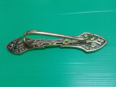 ฺBrass Handle Code INH001 size long 240mm. wide 55 mm. ฺBrass Handle Code INH001 size long 240mm. wide 55 mm.
