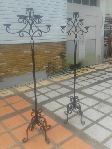 Floor iron candle Code FIC001A size high 165 cm. not finishing Floor iron candle Code FIC001A size high 165 cm. not finishing