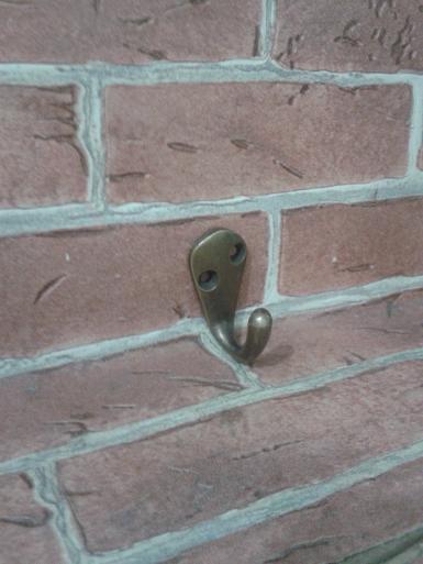 Brass Hook Item code U.067 size long 36 mm. wide 19 mm. Brass Hook Item code U.067 size long 36 mm. wide 19 mm.