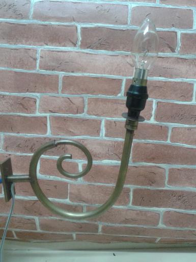 Brass wall Lamp Item code BWL301 Brass wall Lamp Item code BWL301