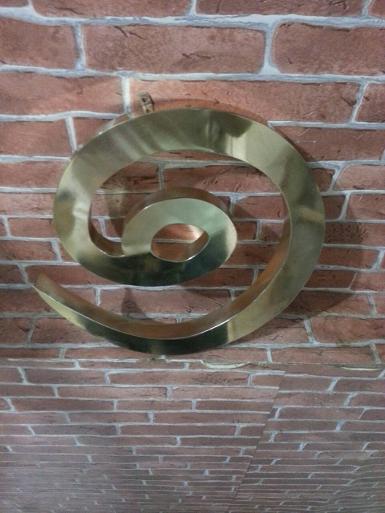 Letter Brass Code LT003 size high 23 cm. Letter Brass Code LT003 size high 23 cm.