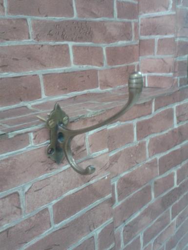 Brass Hook Item code U.011 size long 115 mm. wide 29 mm. Brass Hook Item code U.011 size long 115 mm. wide 29 mm.