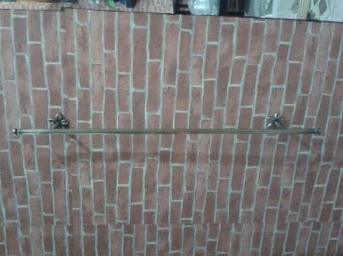 Clothes hanging brass size L: 70 cm.Dimension 12 mm.(4หุน) Clothes hanging brass size L: 70 cm.Dimension 12 mm.(4หุน)