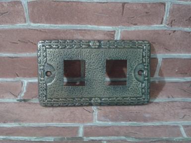 Brass cover switch code AE.078 size 120 mm x 71 mm Brass cover switch code AE.078 size 120 mm x 71 mm