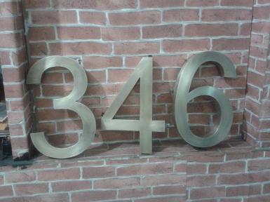 Letter Brass we make to order and make to design size high 23 cm. Letter Brass we make to order and make to design size high 23 cm.