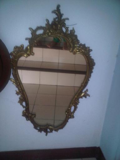 Brass mirror Brass mirror