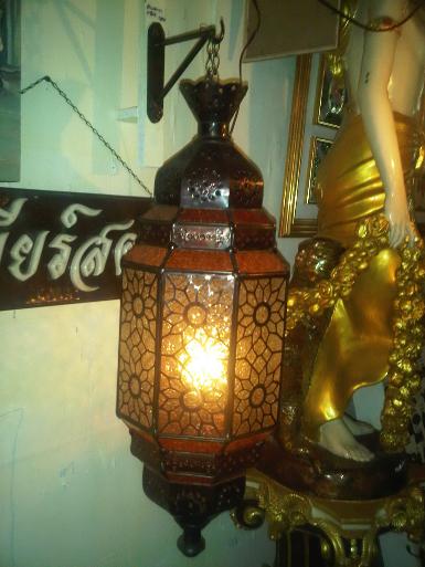Morocco Lamp Code MRC 800 brass with glass size high 80cm wide 30cm Morocco Lamp Code MRC 800 brass with glass size high 80cm wide 30cm