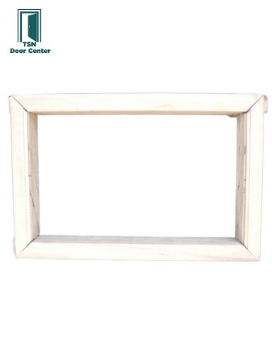 วงกบไม้เนื้อแข็ง กระจกเฉียงใช้ไม้ 2x4นิ้วขนาด 40x60ซม. วงกบไม้เนื้อแข็ง กระจกเฉียงใช้ไม้ 2x4นิ้วขนาด 40x60ซม.