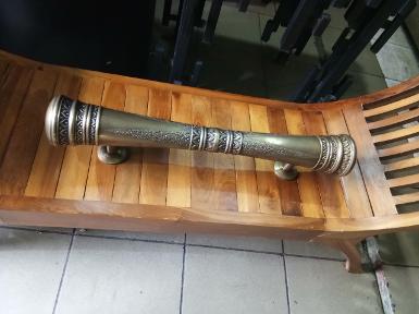 Brass door handle Item Code AC.016 size long 600 mm.high 55 mm.head 91 mm. Brass door handle Item Code AC.016 size long 600 mm.high 55 mm.head 91 mm.
