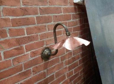 Copper Wall Lamp Item code CWL01 size : base wide 5.7 cm.deep 20 cm.wide 14 cm.shade Copper Wall Lamp Item code CWL01 size : base wide 5.7 cm.deep 20 cm.wide 14 cm.shade