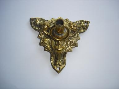 Ceiling Hook brass code HE2C size wide 100 mm. Ceiling Hook brass code HE2C size wide 100 mm.