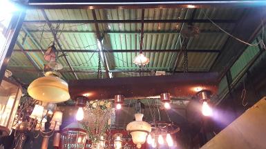 Steam Punk iron lamp Item Code TPIRL18 size long 134 cm. wide 34 cm. Steam Punk iron lamp Item Code TPIRL18 size long 134 cm. wide 34 cm.