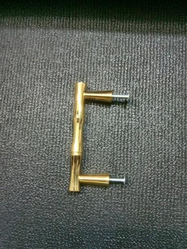 Brass Bamboo Handle Item Code BB18G size long 100 mm diameter 12 mm. high 26 mm.(under ) Brass Bamboo Handle Item Code BB18G size long 100 mm diameter 12 mm. high 26 mm.(under )