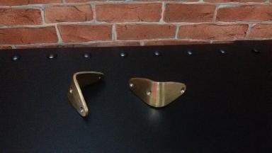 Corner brass Code CB001D size 51 x 51 mm.Thick 3 mm.wide 30 mm. Corner brass Code CB001D size 51 x 51 mm.Thick 3 mm.wide 30 mm.