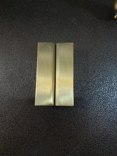 Brass handle Item Code A45A size 50 mm(1''/side)H 15 mm. L: 90 mm. Brass handle Item Code A45A size 50 mm(1''/side)H 15 mm. L: 90 mm.