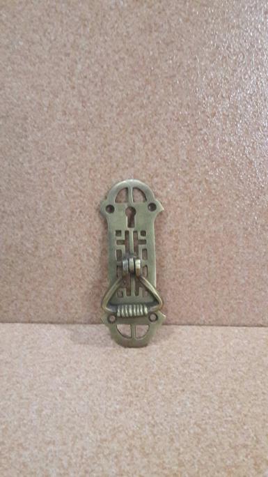 ฺBrass handle Item code A.058K size long 102 mm. wide 40 mm. ฺBrass handle Item code A.058K size long 102 mm. wide 40 mm.