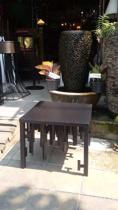 Iron Coffee Table Code MAKKHA01 size 50 x 50 cm.high 40 cm. Iron Coffee Table Code MAKKHA01 size 50 x 50 cm.high 40 cm.