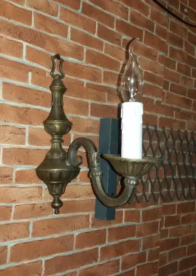 Brass Wall Lamp Item Code BWL23B size long 29.5 cm. wide 9 cm. deep 23 cm. Brass Wall Lamp Item Code BWL23B size long 29.5 cm. wide 9 cm. deep 23 cm.