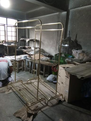 Clothes rack brass material .product clothes rack to order & design Clothes rack brass material .product clothes rack to order & design