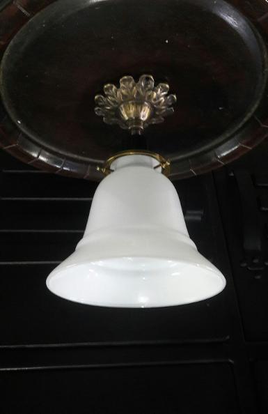 Brass hanging lamp item code PDL18B size base 82 mm. Shade 14.5 cm. High include base 20 cm. Brass hanging lamp item code PDL18B size base 82 mm. Shade 14.5 cm. High include base 20 cm.