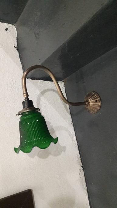 Brass wall lamp Item Code BWL009L size pipe 12 mm. base 88 mm. Brass wall lamp Item Code BWL009L size pipe 12 mm. base 88 mm.