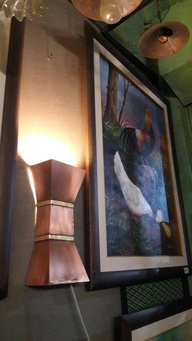 Copper Lamp Item Code CPL063 size long 300 mm. deep 90 mm. wide 140 mm. Copper Lamp Item Code CPL063 size long 300 mm. deep 90 mm. wide 140 mm.