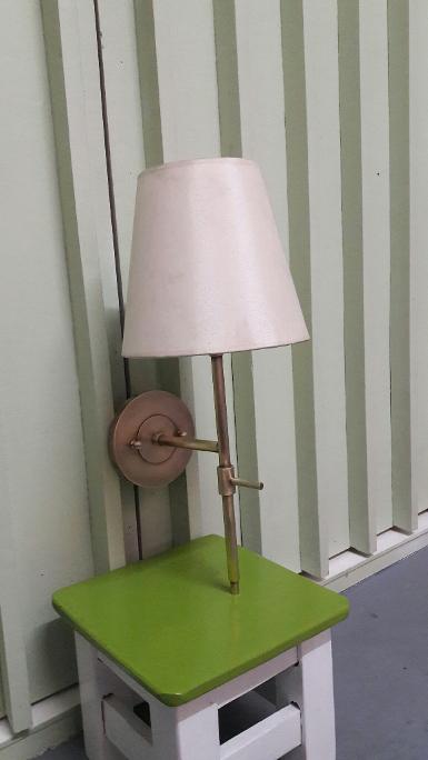 Brass Wall Lamp Item Code BWL18CMP size base 12 cm. high 46 cm. deep 16 cm. pipe 4 หุน 1/2 Brass Wall Lamp Item Code BWL18CMP size base 12 cm. high 46 cm. deep 16 cm. pipe 4 หุน 1/2