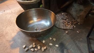 Brass sink 50 cm. Item Code BSF18 size 500 mm. high 200 mm. Brass sink 50 cm. Item Code BSF18 size 500 mm. high 200 mm.