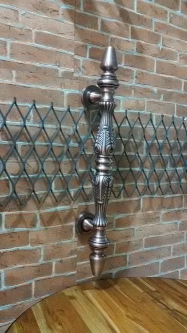 Brass Copper plate ทองเหลืองชุปทองแดง Code AC.064CP size long 430 mm. wide 45 mm. Brass Copper plate ทองเหลืองชุปทองแดง Code AC.064CP size long 430 mm. wide 45 mm.