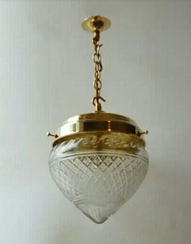 ็Hanging Lamp brass with cut glass Item Code ELS016H Item coming soon ็Hanging Lamp brass with cut glass Item Code ELS016H Item coming soon