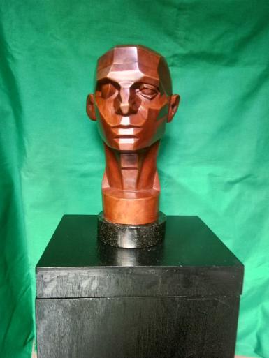 Statue People square brass price include wood box Item Code DVS18 size high 750 mm. Statue People square brass price include wood box Item Code DVS18 size high 750 mm.