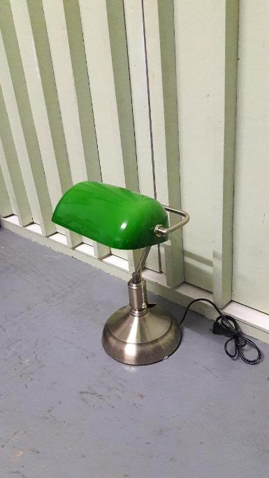 Desk lamp code DKL18C size shade long 22.5 cm. wide 14 cm. high 37 cm. base 18 cm. Desk lamp code DKL18C size shade long 22.5 cm. wide 14 cm. high 37 cm. base 18 cm.