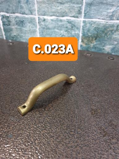 ฺBrass pull handle Item Code C.023A size Long 150 mm wide 12 mm.High 25 mm. ฺBrass pull handle Item Code C.023A size Long 150 mm wide 12 mm.High 25 mm.