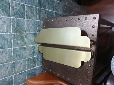 Brass door handle of Thailand. Item code AC0455 size long 500 mm wide 120 mm /sideU 30 mm Brass door handle of Thailand. Item code AC0455 size long 500 mm wide 120 mm /sideU 30 mm