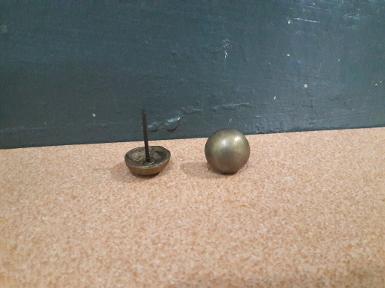 Brass nail 23 mm. Item code AA005 size 23 mm. Brass nail 23 mm. Item code AA005 size 23 mm.