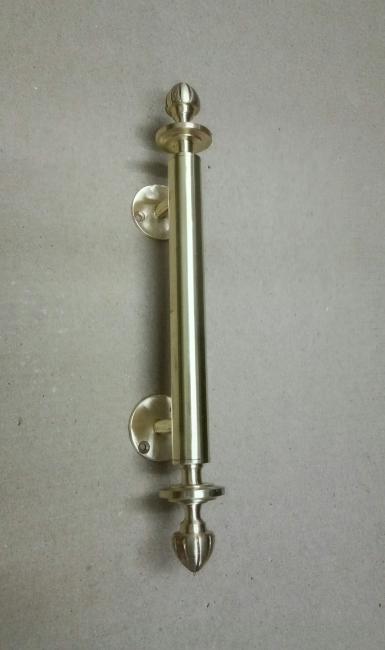 Brass Door Handle AC.18THT size long 300 mm pipe 25 mm. high 40 mm. Brass Door Handle AC.18THT size long 300 mm pipe 25 mm. high 40 mm.