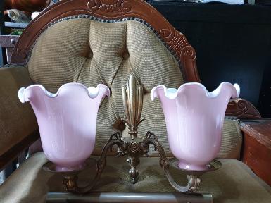 Wall Lamp 2 arm Item Code WLE018 size wide 360 mm. include shade Wall Lamp 2 arm Item Code WLE018 size wide 360 mm. include shade