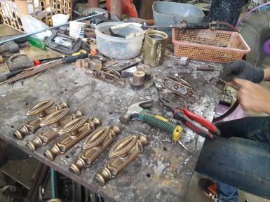 Product brass door handle Product brass door handle