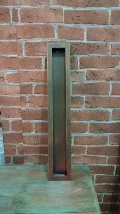 Brass Handle Item Code J.014B size long 300 mm. wide 50 mm. deep 17 mm. Brass Handle Item Code J.014B size long 300 mm. wide 50 mm. deep 17 mm.