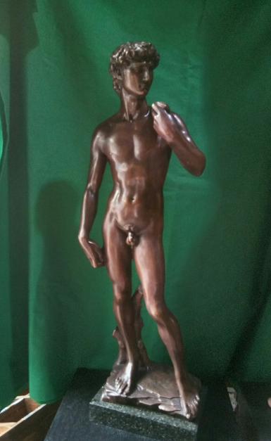 Statue David brass price include wood box Item Code DVS18 size high 750 mm. Statue David brass price include wood box Item Code DVS18 size high 750 mm.