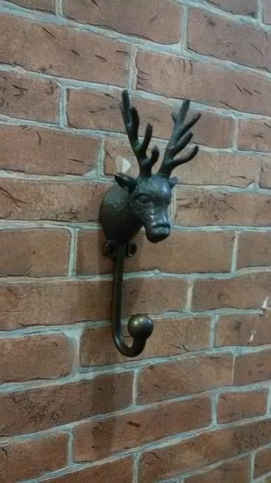 Deer hook Item Code U.088 size 165 mm.wide 35 mm. Deer hook Item Code U.088 size 165 mm.wide 35 mm.