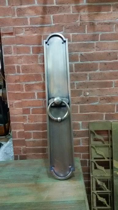 Brass Door Handle Item Code MP109 size long 50 cm. wide 85 mm.Thickness 8 mm. Brass Door Handle Item Code MP109 size long 50 cm. wide 85 mm.Thickness 8 mm.