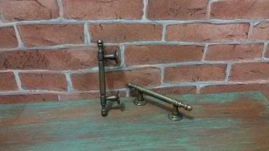 Brass door handle code C.002 size long 97 mm. wide 20 mm. Brass door handle code C.002 size long 97 mm. wide 20 mm.