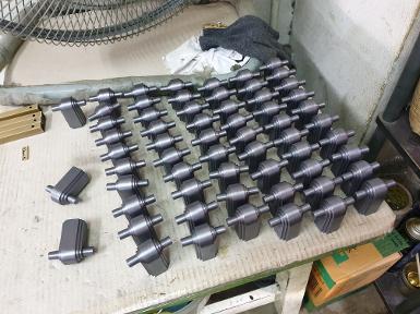 Brass door handle of Thailand. Brass door handle of Thailand.