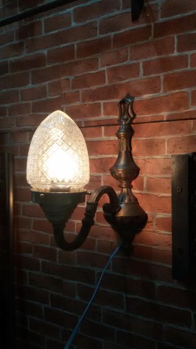 English wall lamp code BWL009K size long 30 cm. wide 9 cm. deep 22 cm. English wall lamp code BWL009K size long 30 cm. wide 9 cm. deep 22 cm.