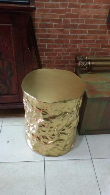 Brass Stool Item code BST02 size wide 35 cm high 45 cm. Brass Stool Item code BST02 size wide 35 cm high 45 cm.