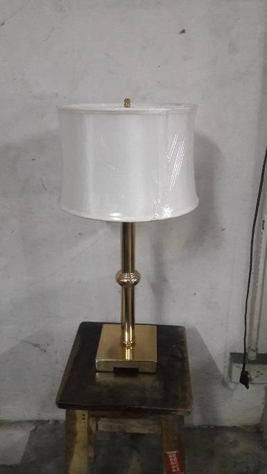 Brass Table Lamp Item code BTL19Z size high 60 cm. Base 15x15 cm. shade 14x20x28 cm. Brass Table Lamp Item code BTL19Z size high 60 cm. Base 15x15 cm. shade 14x20x28 cm.