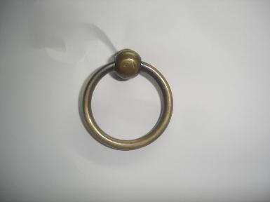 Brass handle Item code P.027 size head 9 mm. ring 30 mm. Thickness 3 mm. Brass handle Item code P.027 size head 9 mm. ring 30 mm. Thickness 3 mm.